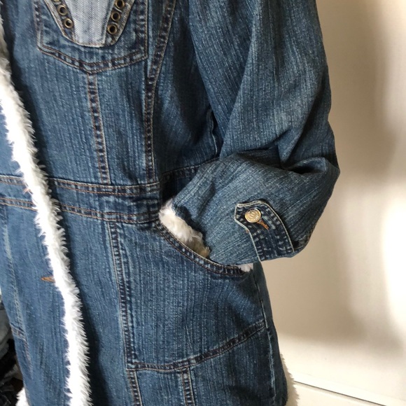 1878 Size XL Juniors Milly Fully Lined Jean Jacket - Picture 5 of 16